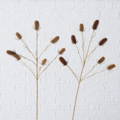 Mooie Decotak kunstbloem Distel 110cm