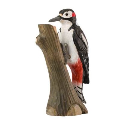 Handgesneden Bonte Specht Perfect Cadeau voor Vogelliefhebbers! - Afbeelding 5
