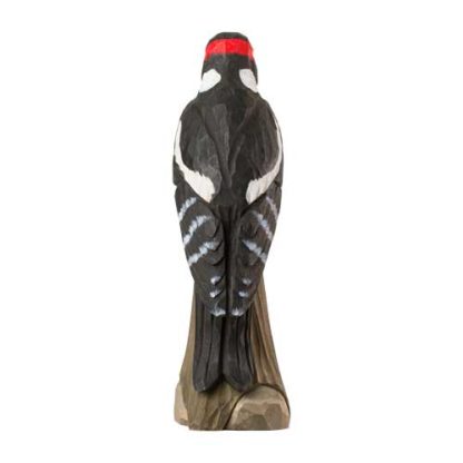 Handgesneden Bonte Specht Perfect Cadeau voor Vogelliefhebbers! - Afbeelding 3