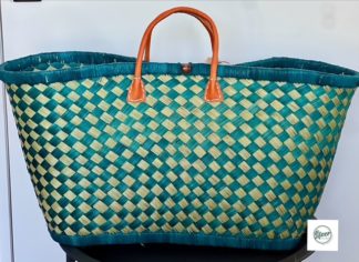 Prachtige Boodschappen mand - Marktmand - Standtas - Strandmand - Zwemtas