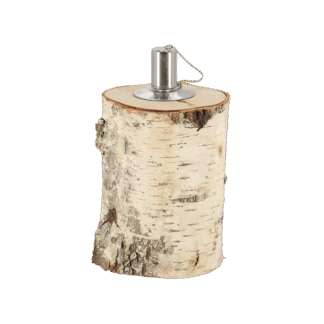 Prachtige Berken olielamp L 16,2 x D 16,2 x H 24,5