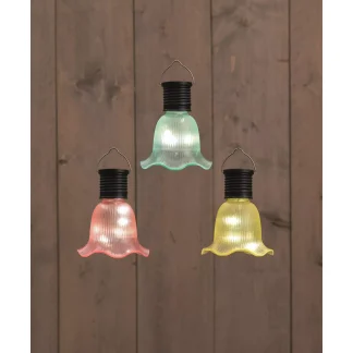 LED Solar lampje bloem 8x10cm